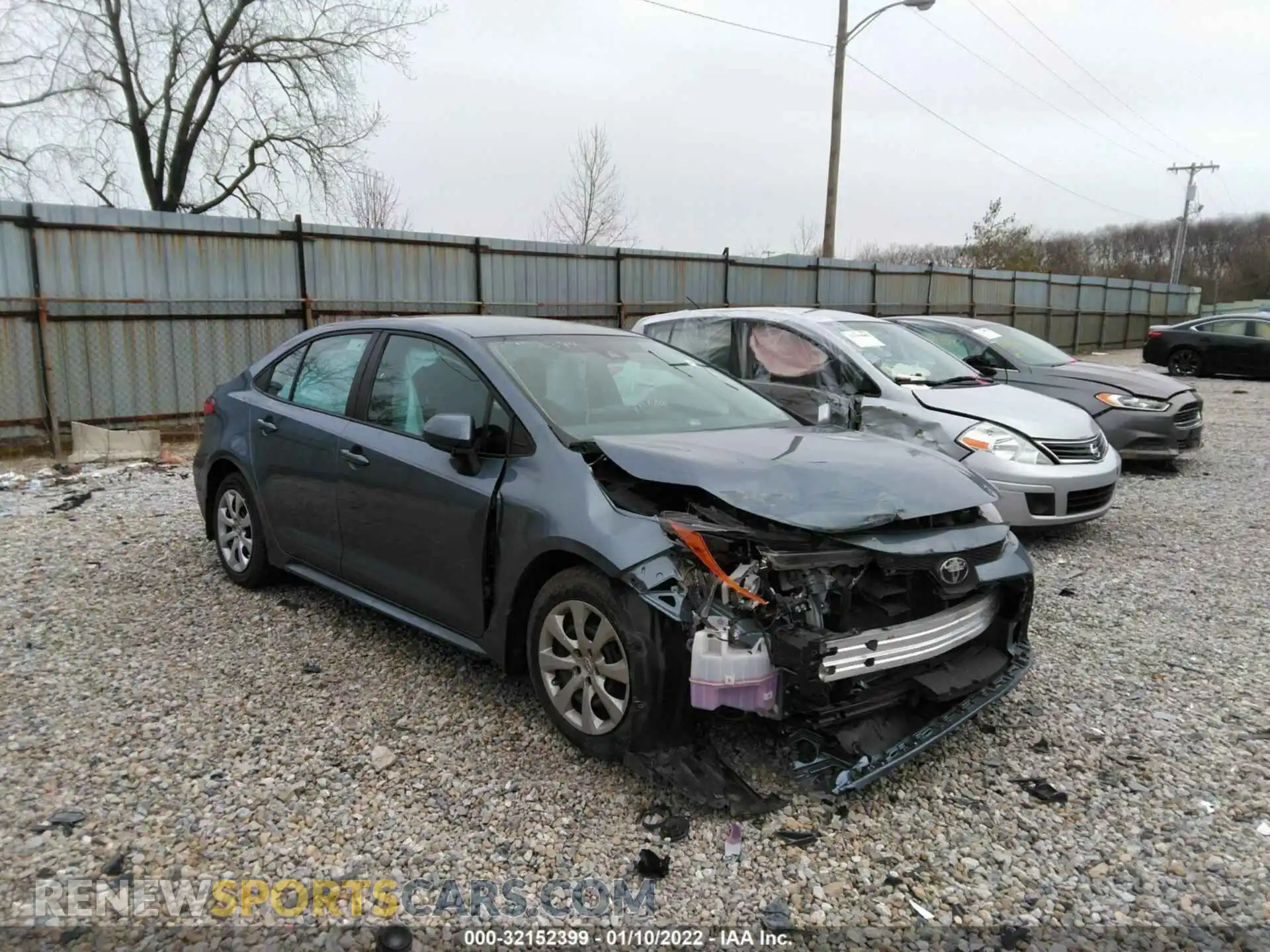 1 Photograph of a damaged car 5YFEPMAEXMP151524 TOYOTA COROLLA 2021