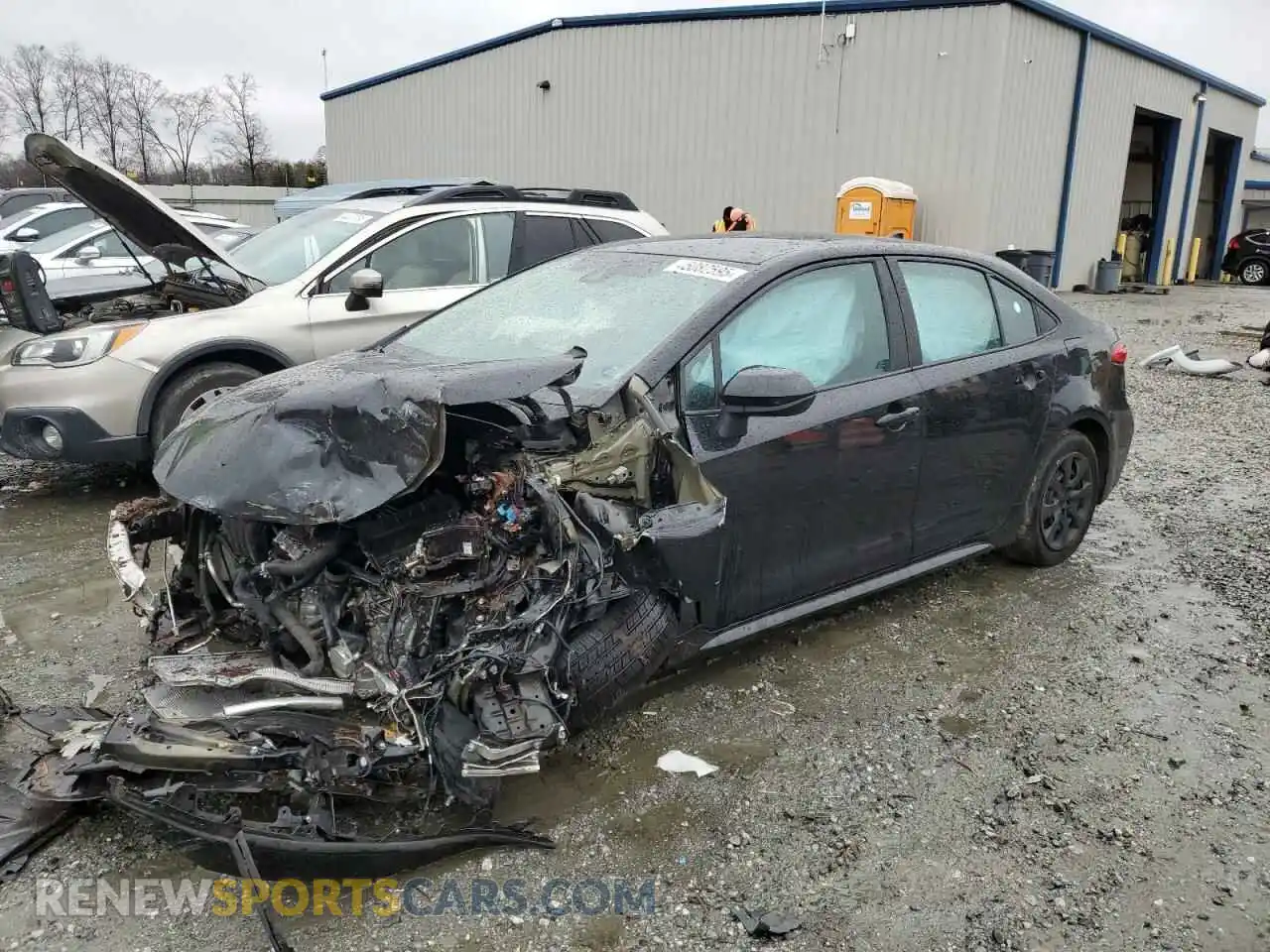 1 Photograph of a damaged car 5YFEPMAEXMP154486 TOYOTA COROLLA 2021