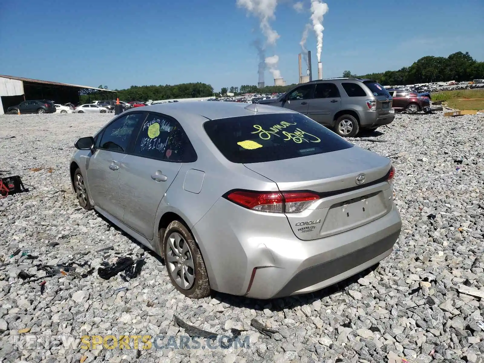 3 Photograph of a damaged car 5YFEPMAEXMP155606 TOYOTA COROLLA 2021