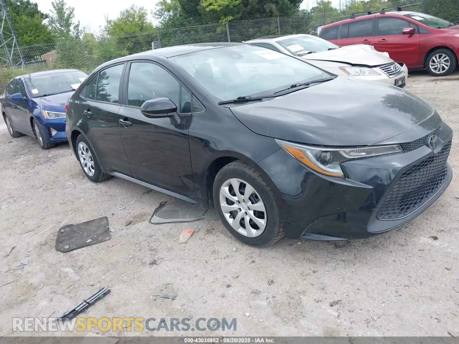 1 Photograph of a damaged car 5YFEPMAEXMP156044 TOYOTA COROLLA 2021