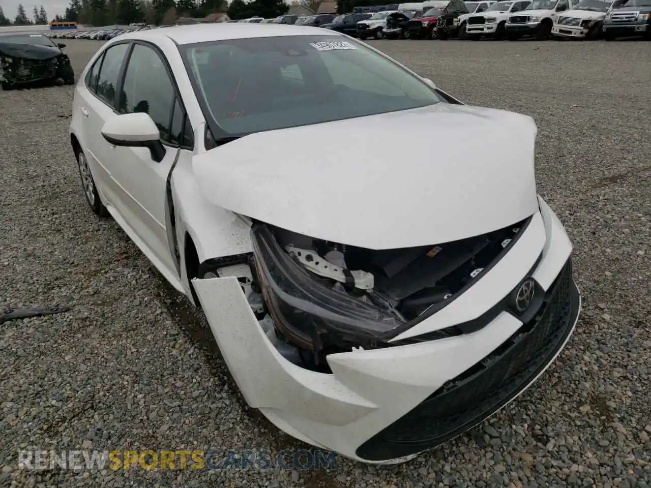 1 Photograph of a damaged car 5YFEPMAEXMP156559 TOYOTA COROLLA 2021