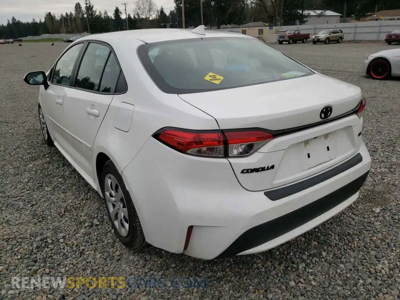 3 Photograph of a damaged car 5YFEPMAEXMP156559 TOYOTA COROLLA 2021