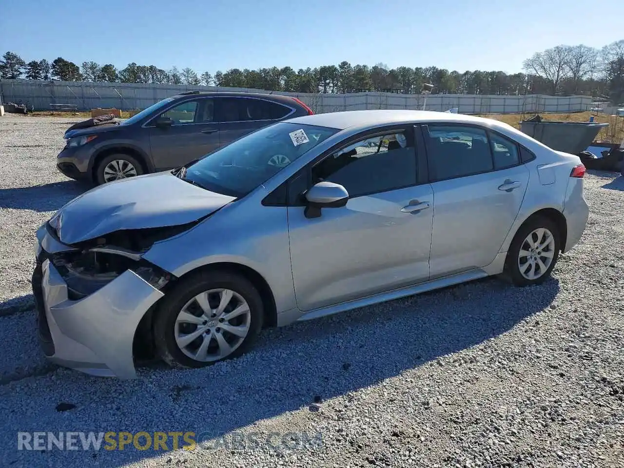 1 Photograph of a damaged car 5YFEPMAEXMP156626 TOYOTA COROLLA 2021