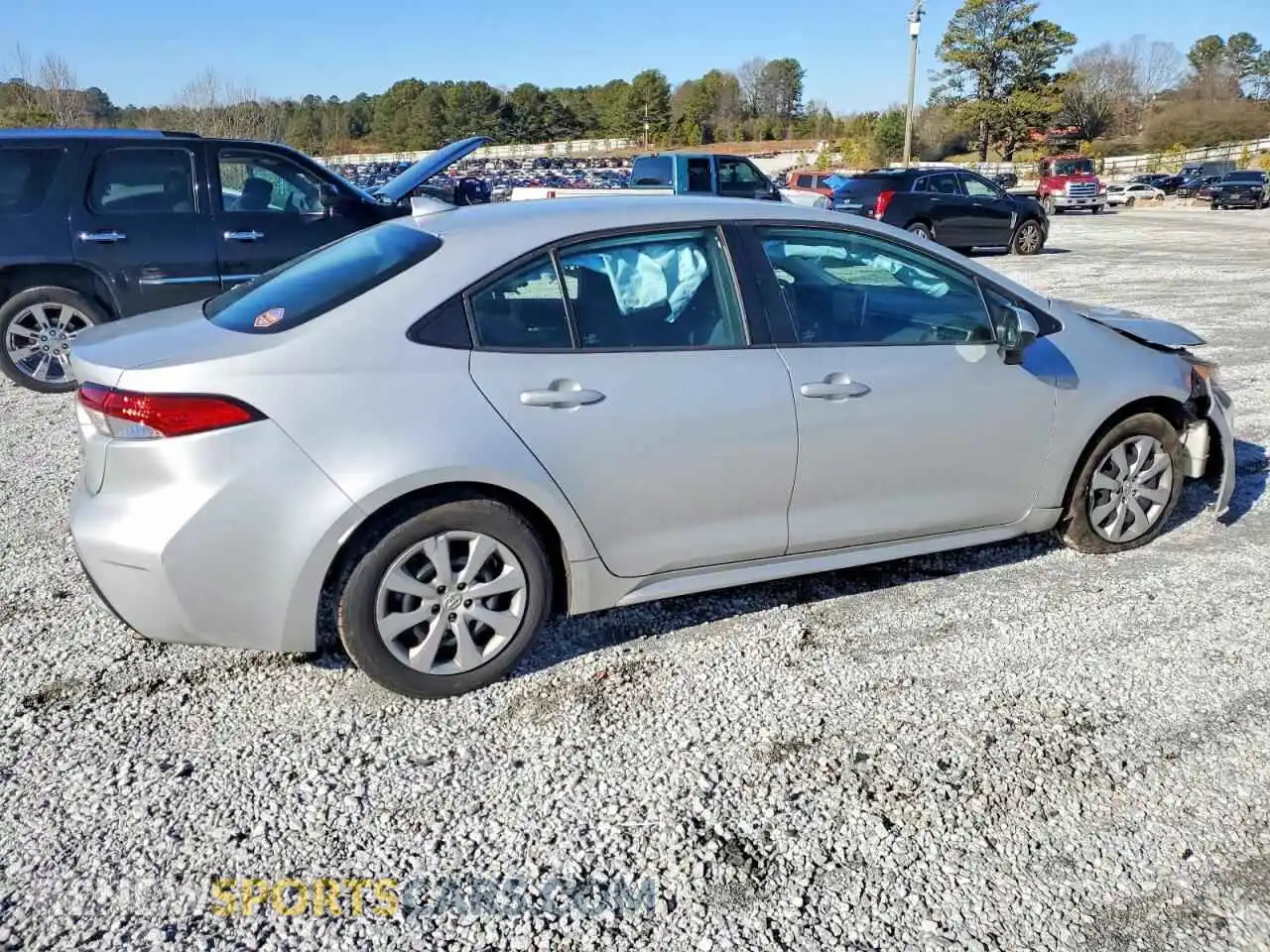 3 Photograph of a damaged car 5YFEPMAEXMP156626 TOYOTA COROLLA 2021