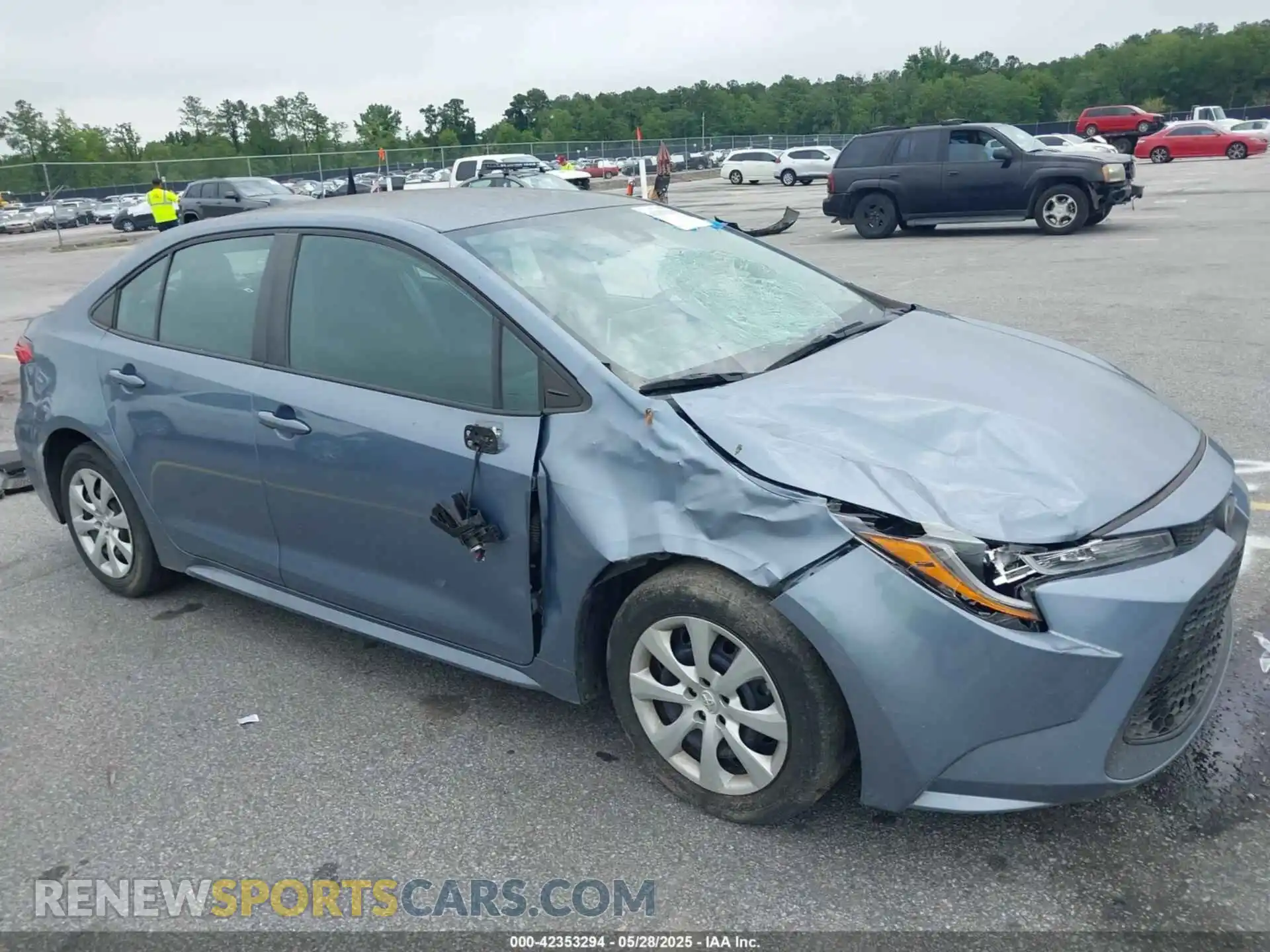 1 Photograph of a damaged car 5YFEPMAEXMP156903 TOYOTA COROLLA 2021