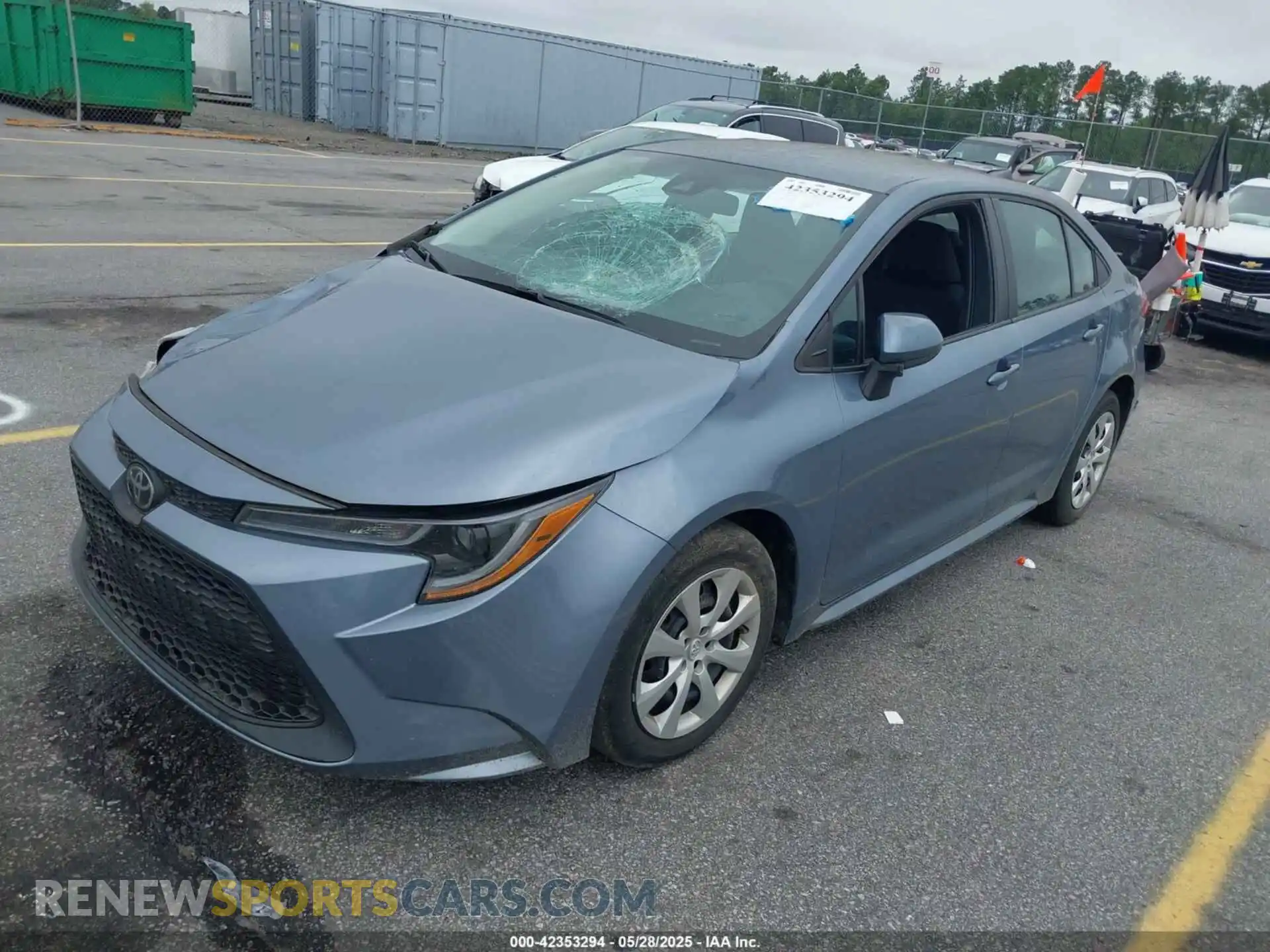 2 Photograph of a damaged car 5YFEPMAEXMP156903 TOYOTA COROLLA 2021