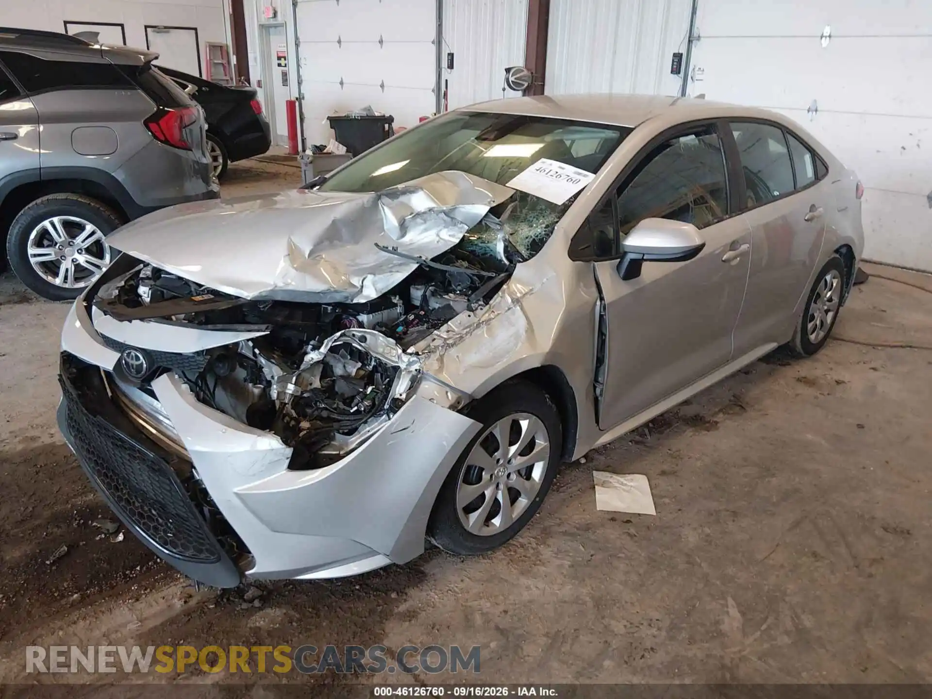 2 Photograph of a damaged car 5YFEPMAEXMP157761 TOYOTA COROLLA 2021