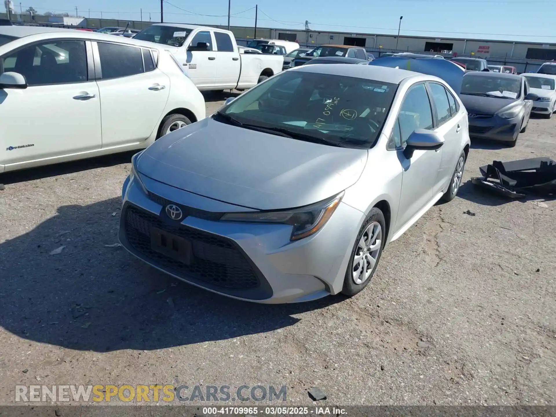 2 Photograph of a damaged car 5YFEPMAEXMP158215 TOYOTA COROLLA 2021