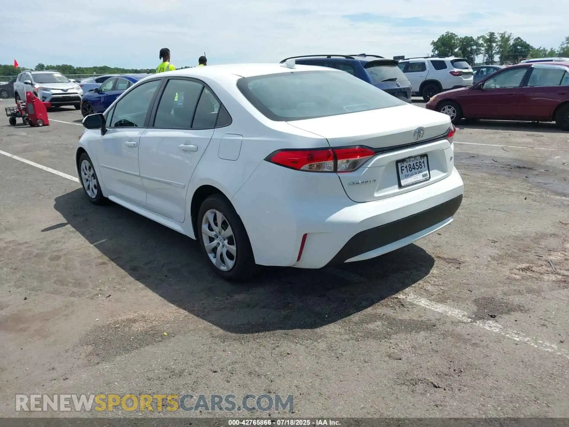 3 Photograph of a damaged car 5YFEPMAEXMP160997 TOYOTA COROLLA 2021