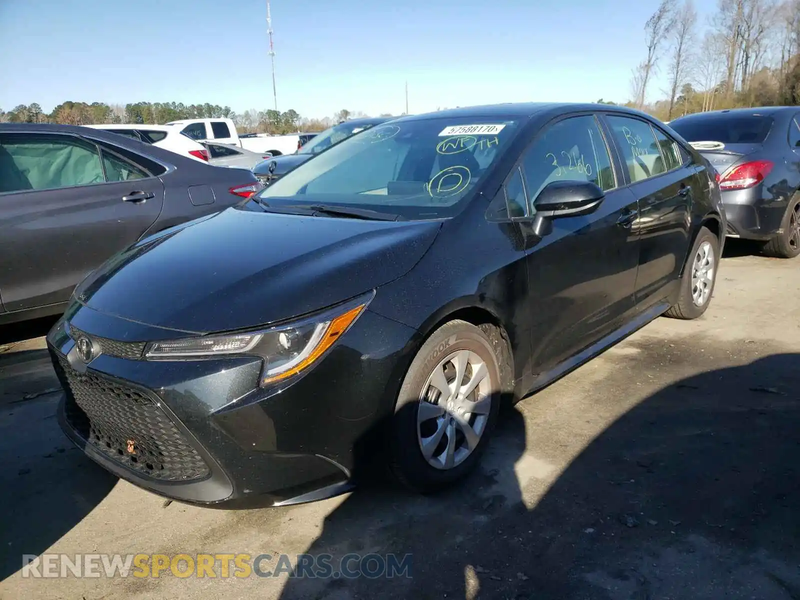 2 Photograph of a damaged car 5YFEPMAEXMP162216 TOYOTA COROLLA 2021