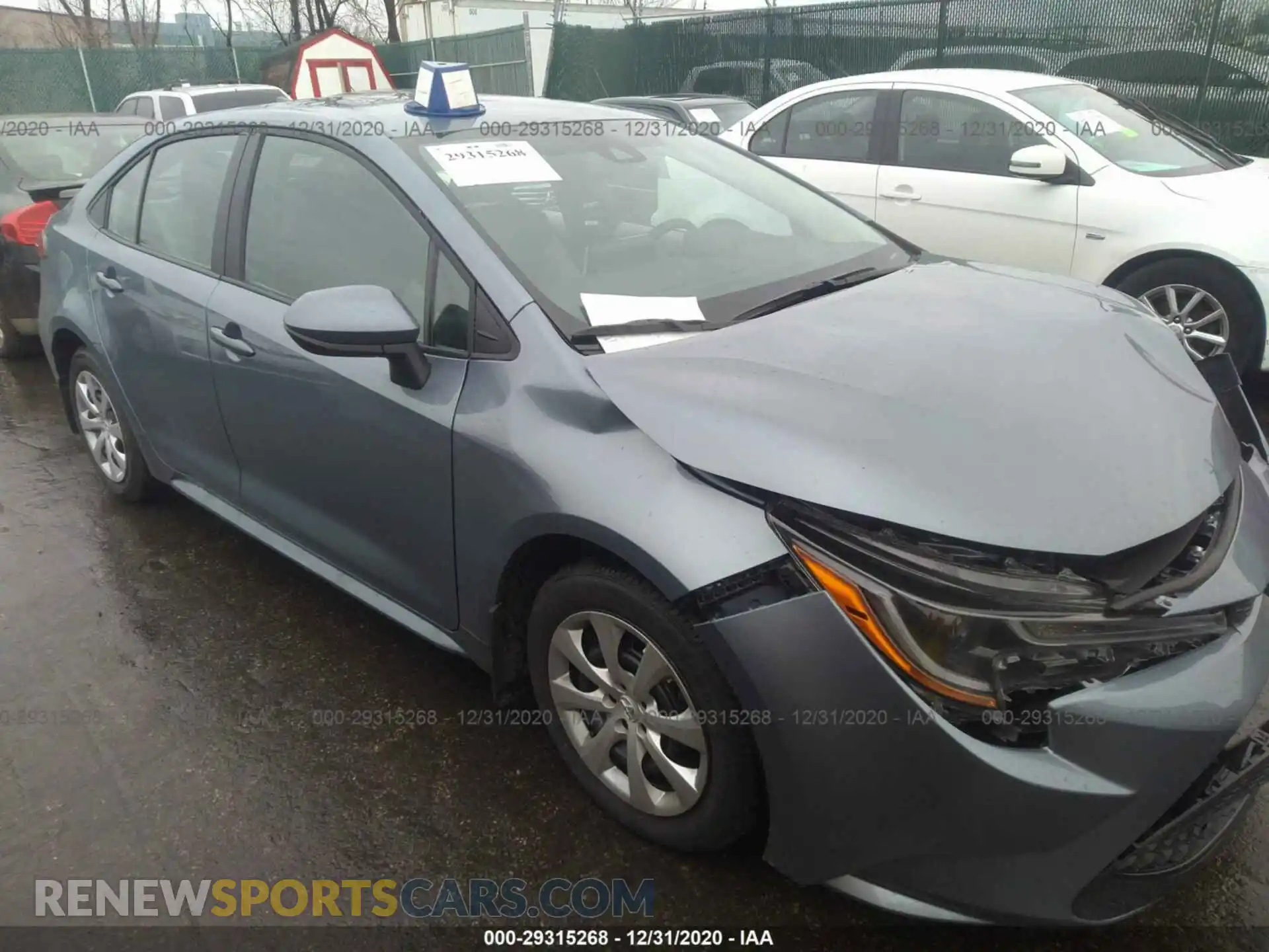 1 Photograph of a damaged car 5YFEPMAEXMP162541 TOYOTA COROLLA 2021