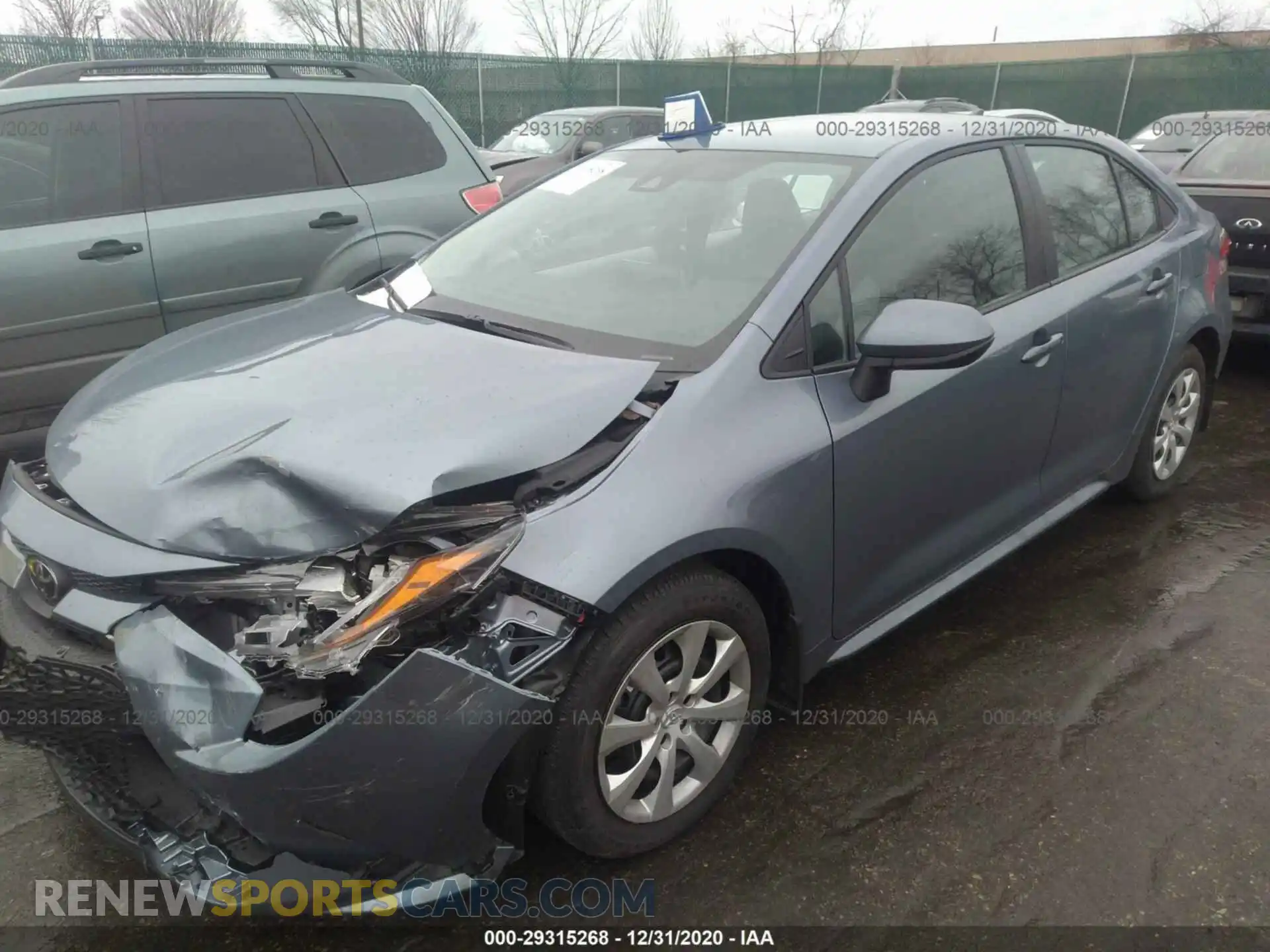 2 Photograph of a damaged car 5YFEPMAEXMP162541 TOYOTA COROLLA 2021