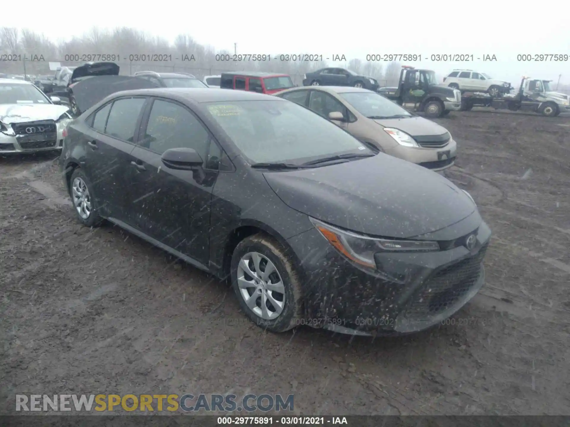 1 Photograph of a damaged car 5YFEPMAEXMP165813 TOYOTA COROLLA 2021