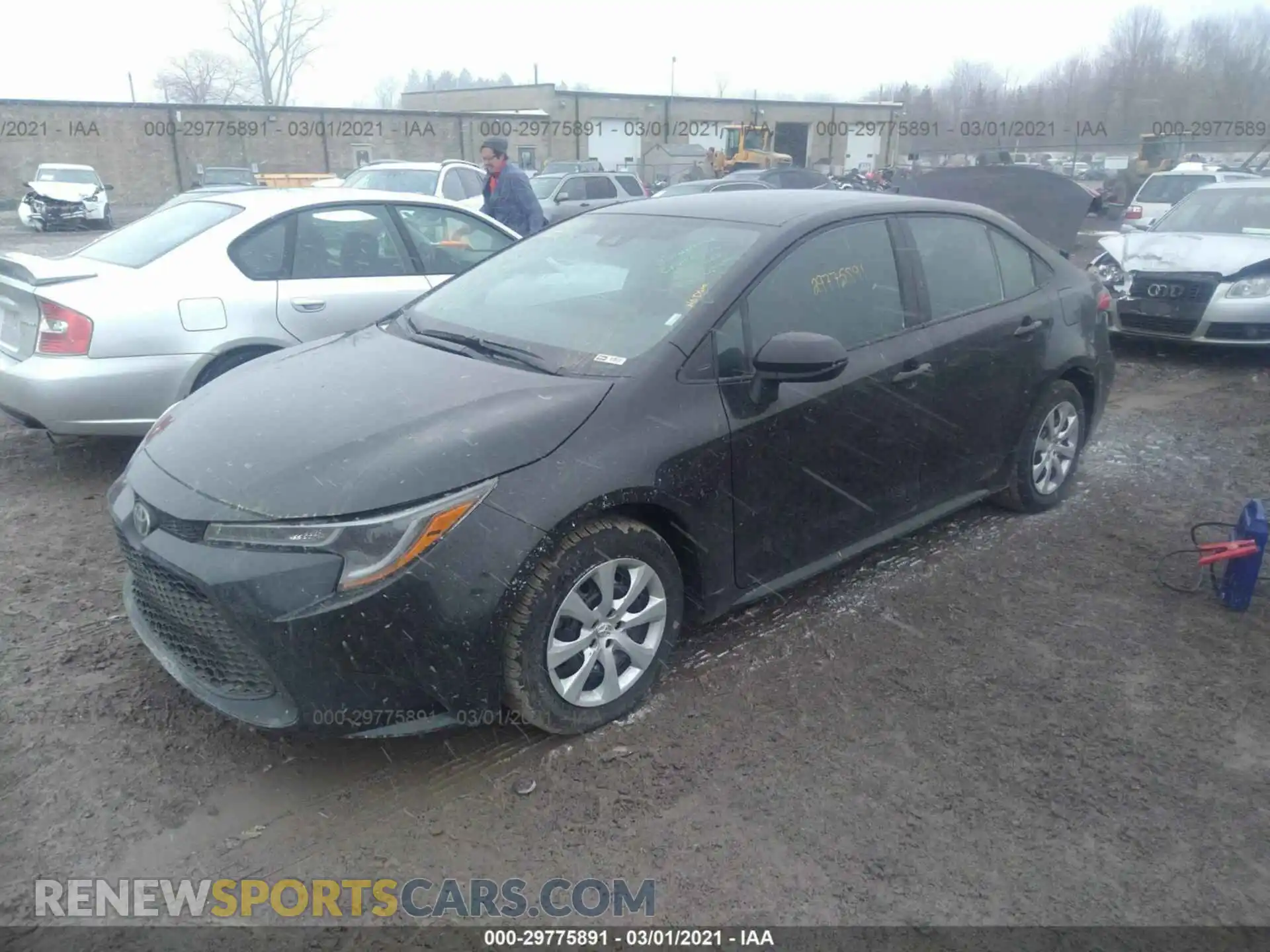 2 Photograph of a damaged car 5YFEPMAEXMP165813 TOYOTA COROLLA 2021
