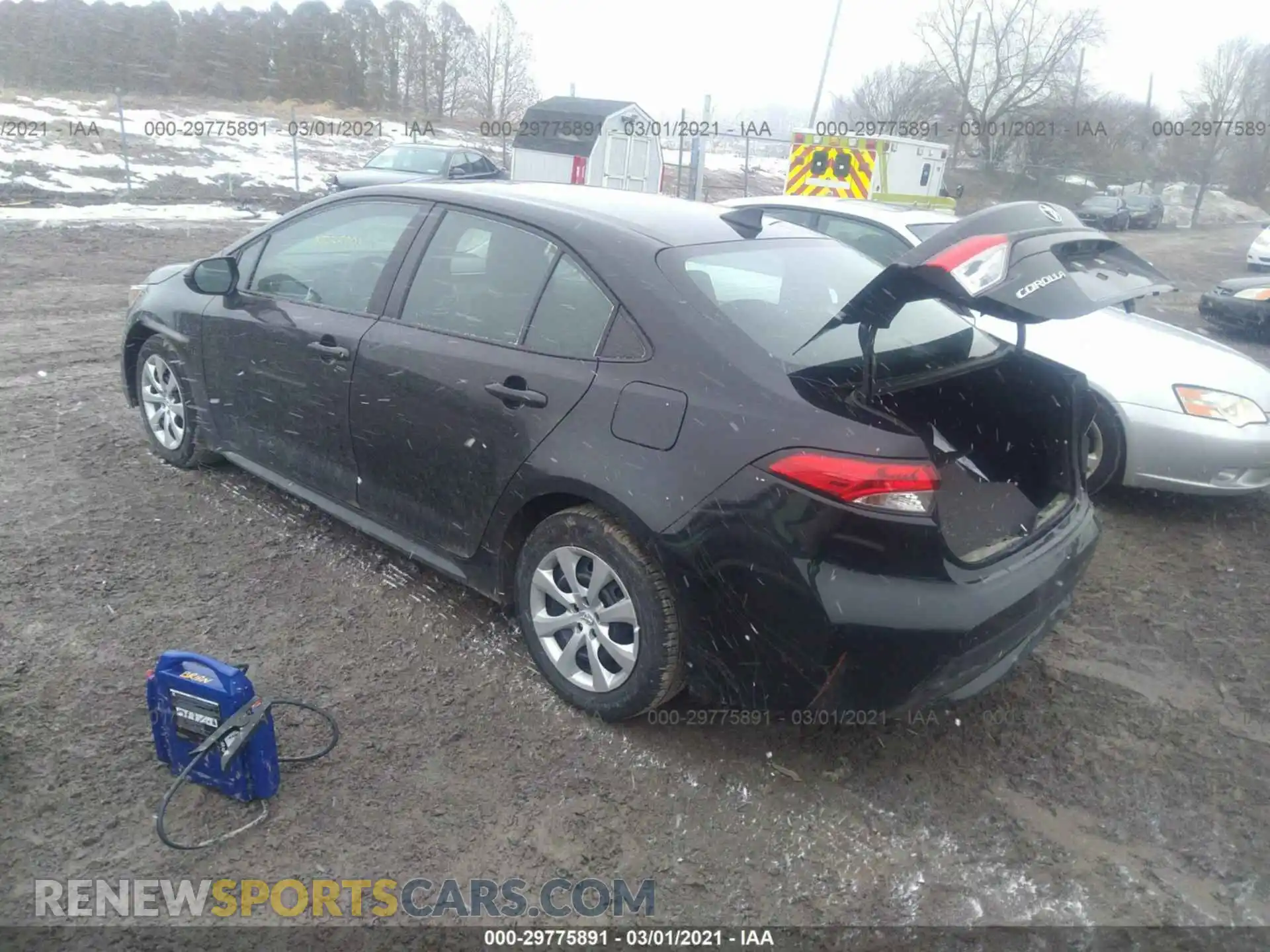 3 Photograph of a damaged car 5YFEPMAEXMP165813 TOYOTA COROLLA 2021