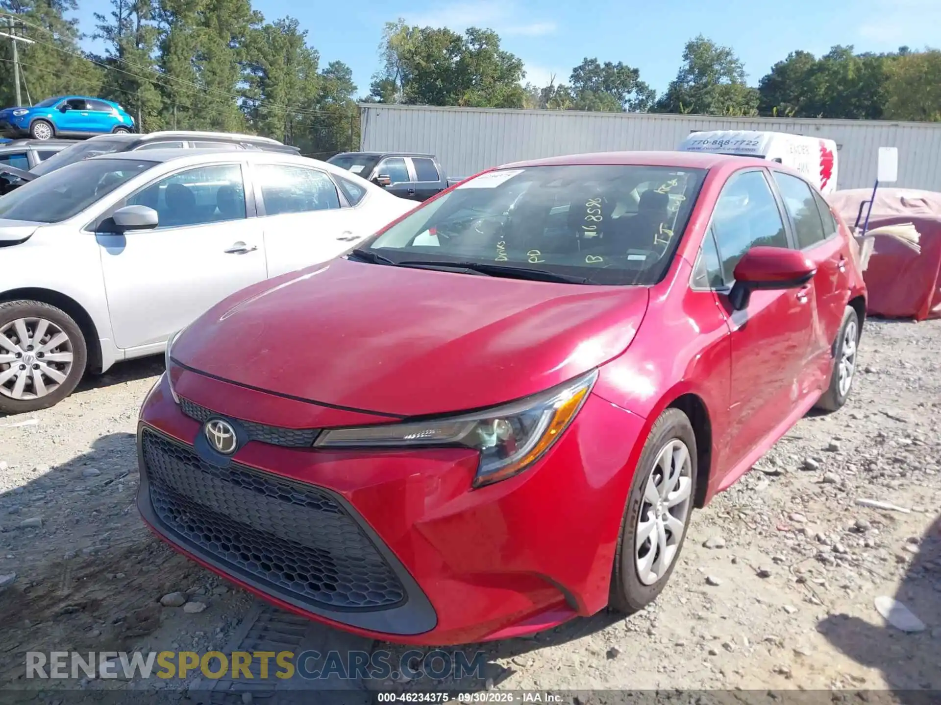 2 Фотография поврежденного автомобиля 5YFEPMAEXMP168596 TOYOTA COROLLA 2021