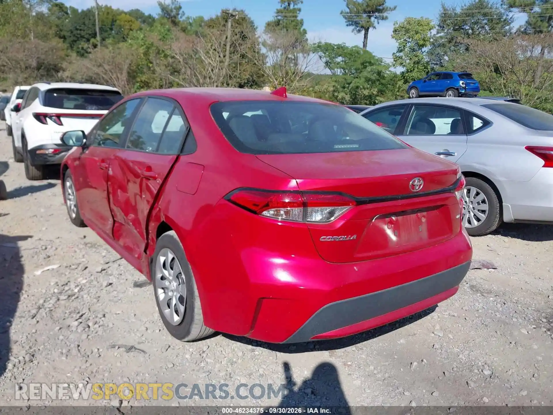 3 Фотография поврежденного автомобиля 5YFEPMAEXMP168596 TOYOTA COROLLA 2021