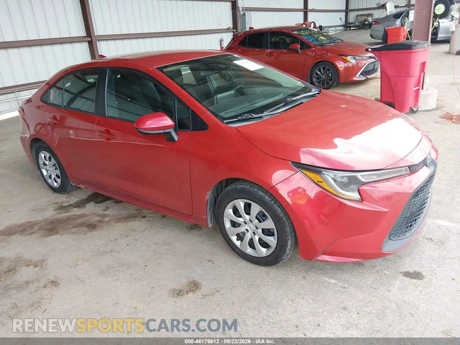 1 Photograph of a damaged car 5YFEPMAEXMP168887 TOYOTA COROLLA 2021