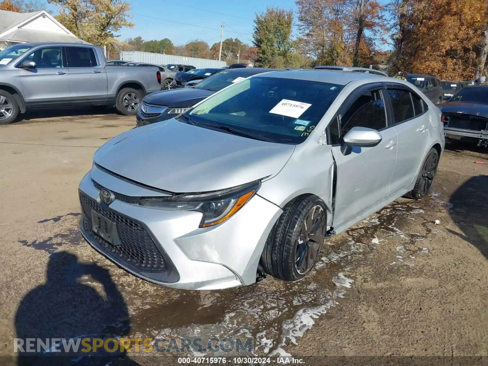 2 Photograph of a damaged car 5YFEPMAEXMP170493 TOYOTA COROLLA 2021