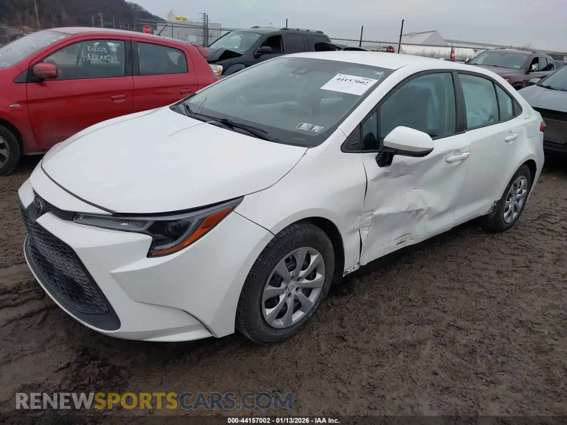 2 Photograph of a damaged car 5YFEPMAEXMP172020 TOYOTA COROLLA 2021