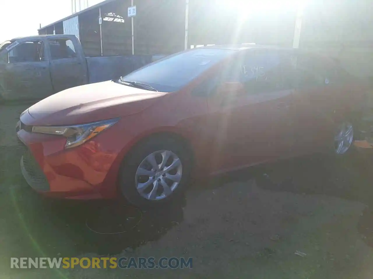 1 Photograph of a damaged car 5YFEPMAEXMP172390 TOYOTA COROLLA 2021