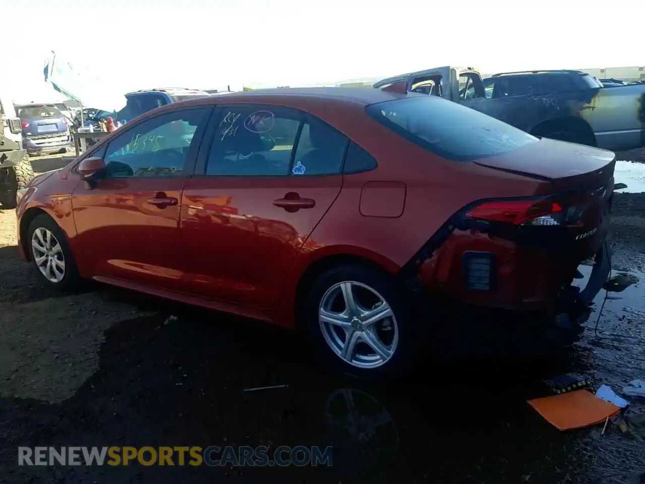 2 Photograph of a damaged car 5YFEPMAEXMP172390 TOYOTA COROLLA 2021