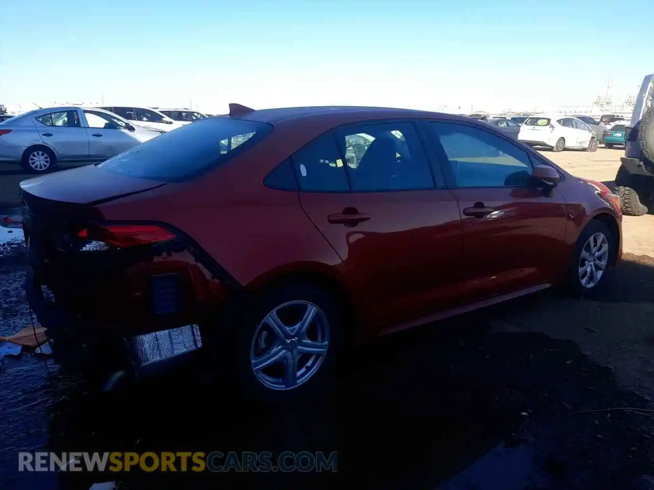 3 Photograph of a damaged car 5YFEPMAEXMP172390 TOYOTA COROLLA 2021