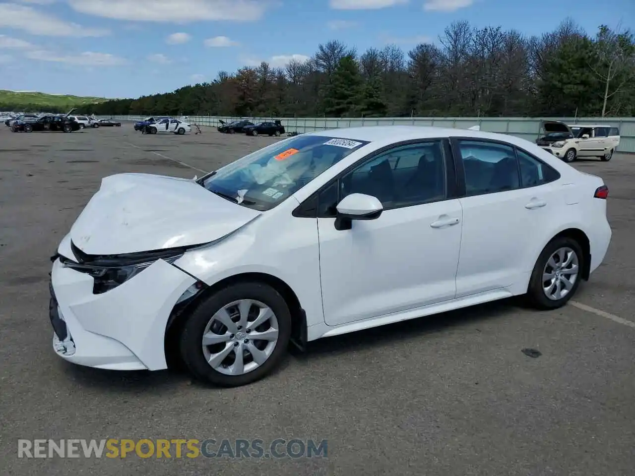 1 Photograph of a damaged car 5YFEPMAEXMP172924 TOYOTA COROLLA 2021