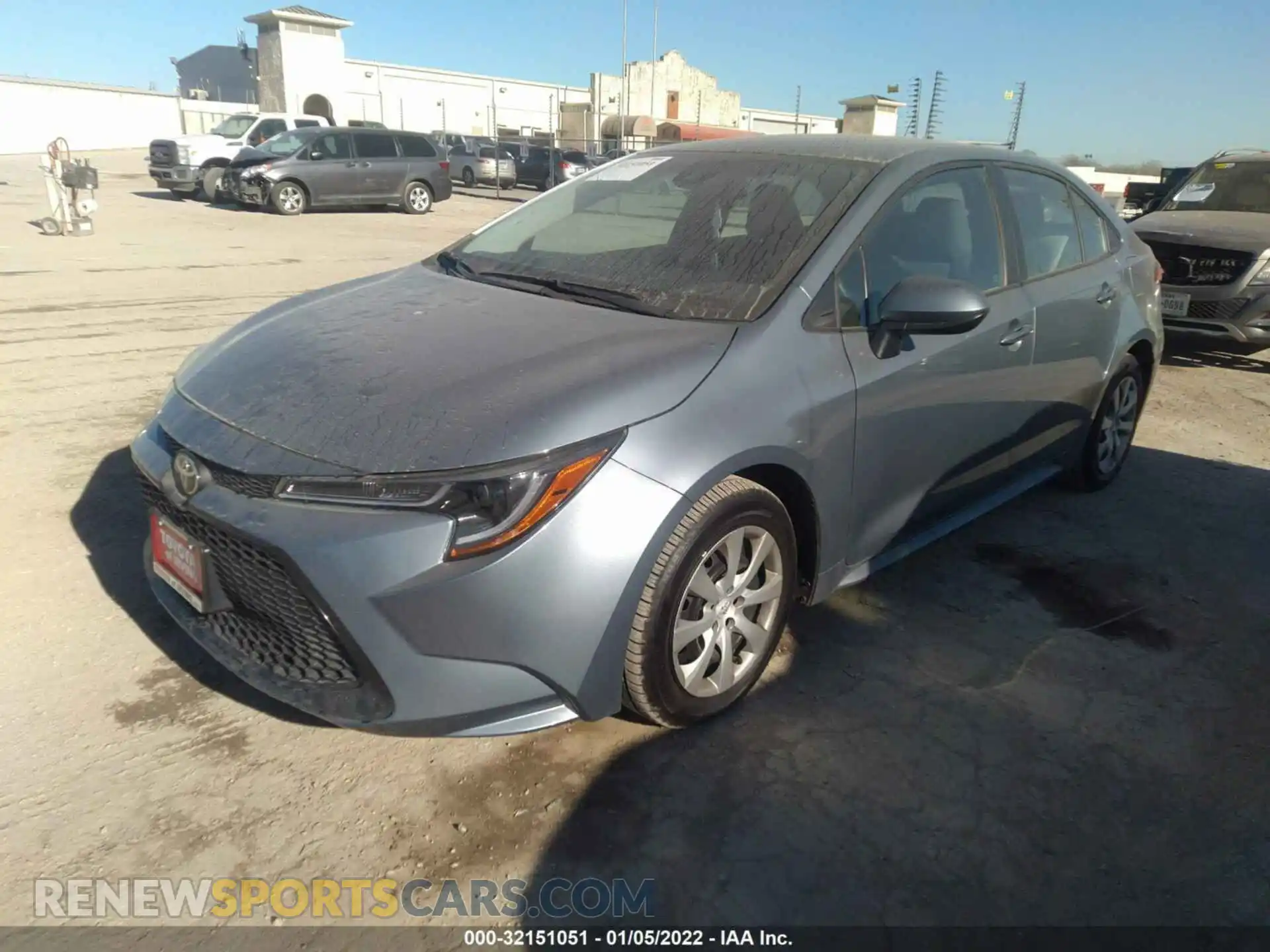 2 Photograph of a damaged car 5YFEPMAEXMP172969 TOYOTA COROLLA 2021