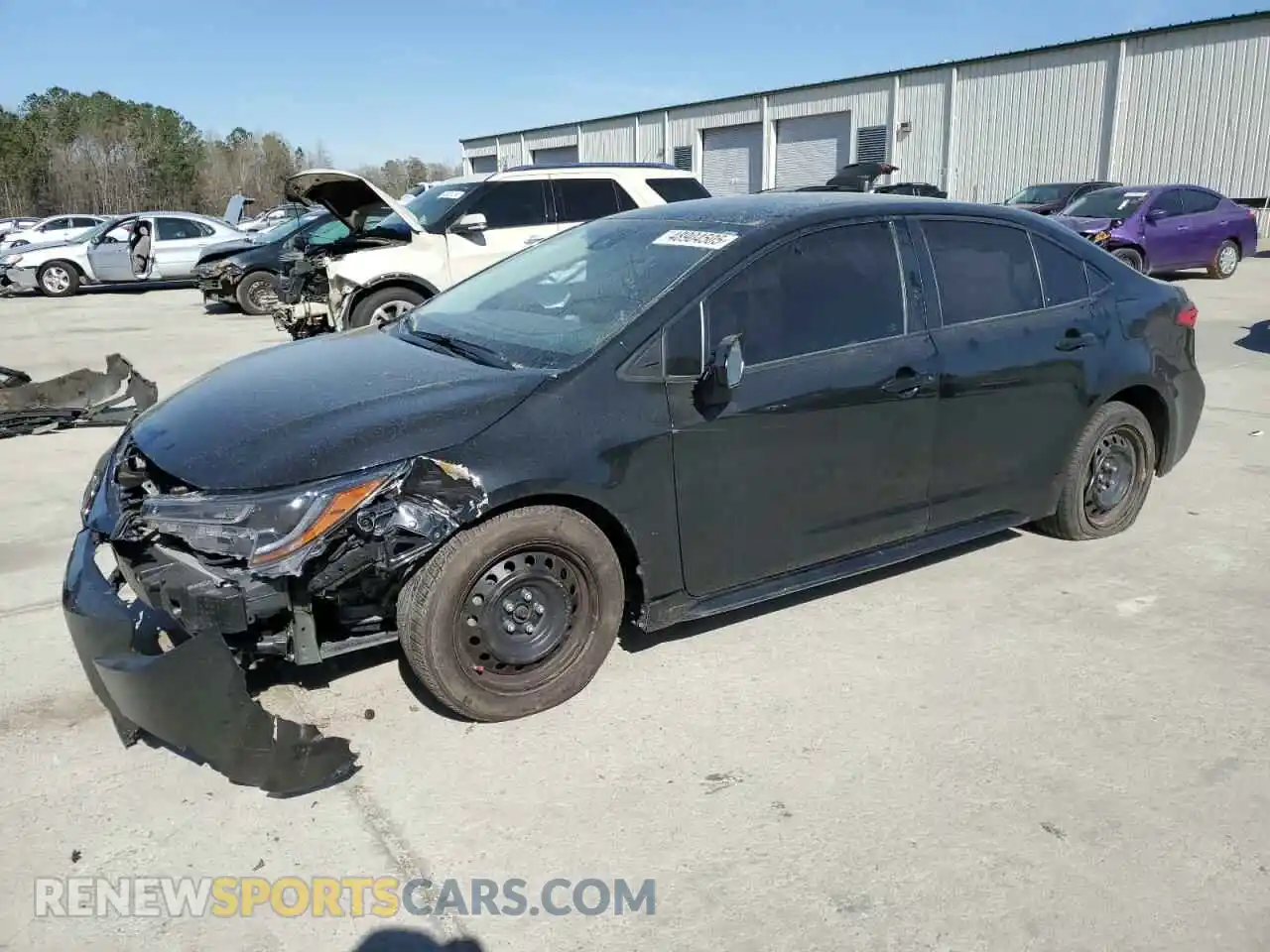 1 Photograph of a damaged car 5YFEPMAEXMP173880 TOYOTA COROLLA 2021