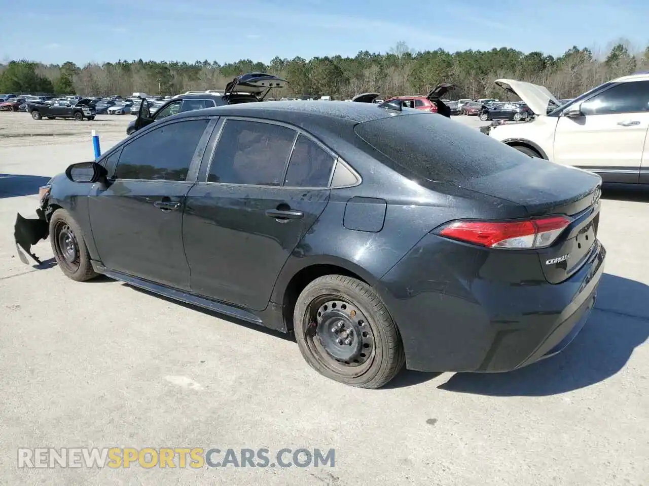 2 Photograph of a damaged car 5YFEPMAEXMP173880 TOYOTA COROLLA 2021