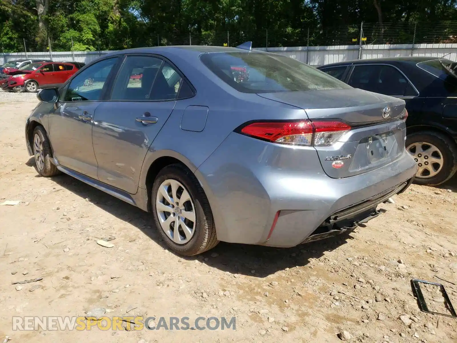 3 Photograph of a damaged car 5YFEPMAEXMP174222 TOYOTA COROLLA 2021