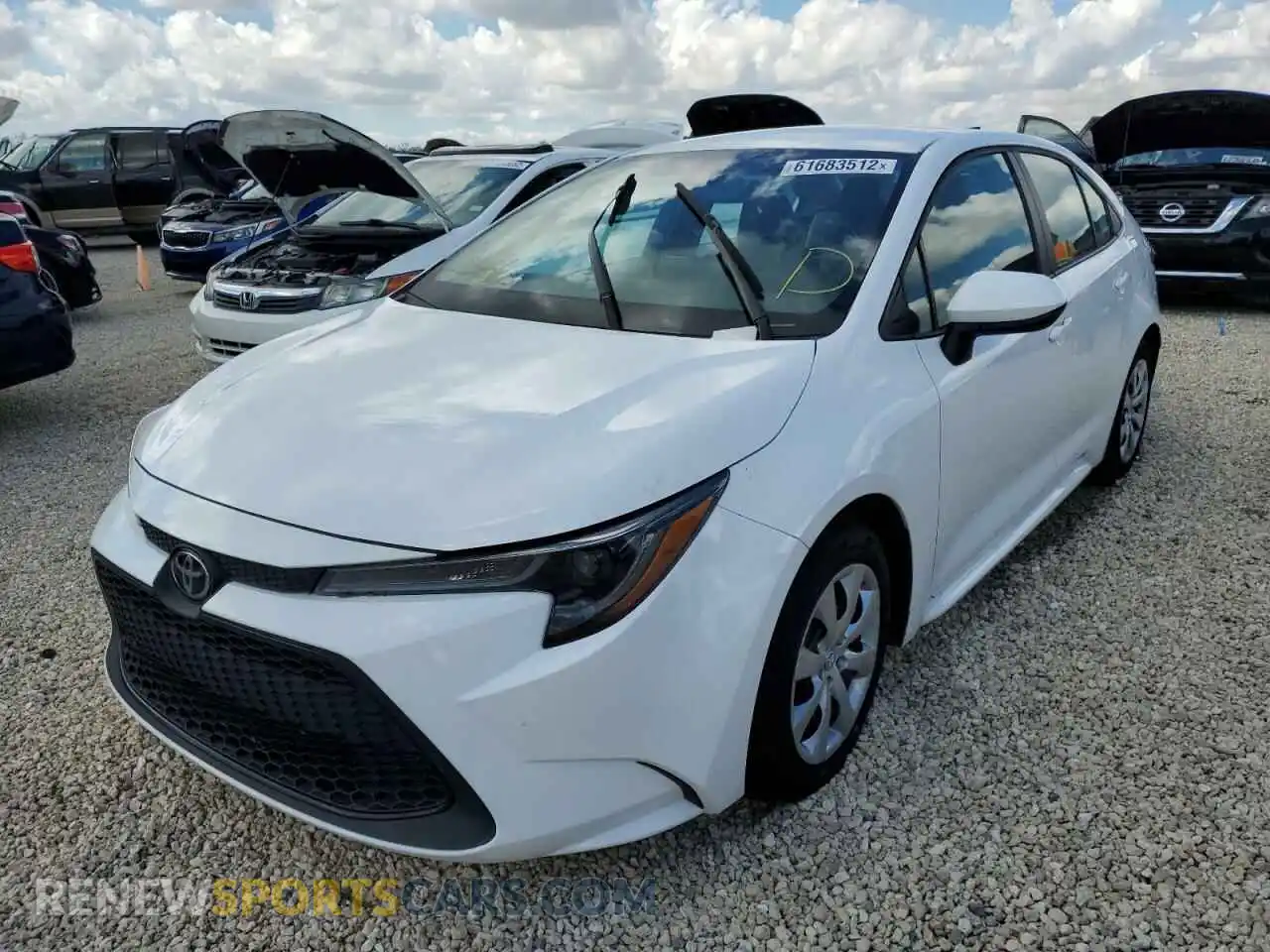 2 Photograph of a damaged car 5YFEPMAEXMP174589 TOYOTA COROLLA 2021