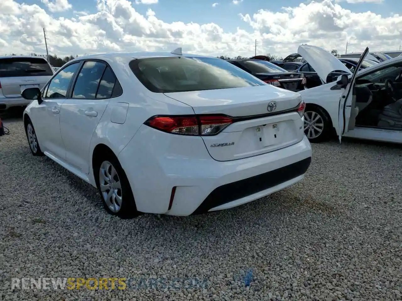 3 Photograph of a damaged car 5YFEPMAEXMP174589 TOYOTA COROLLA 2021