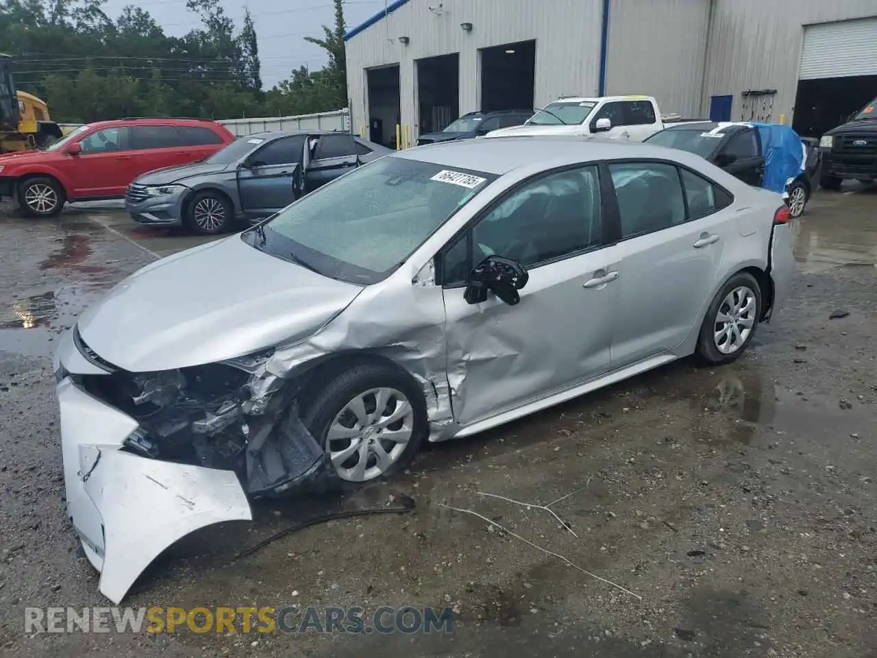 1 Photograph of a damaged car 5YFEPMAEXMP180859 TOYOTA COROLLA 2021