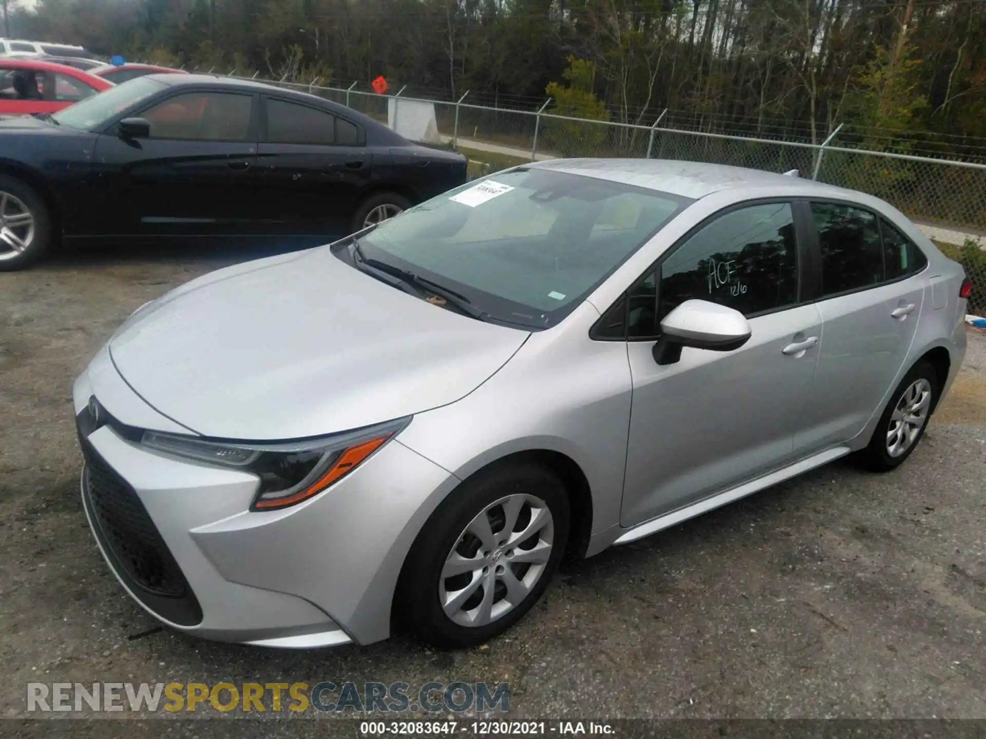 2 Photograph of a damaged car 5YFEPMAEXMP183146 TOYOTA COROLLA 2021