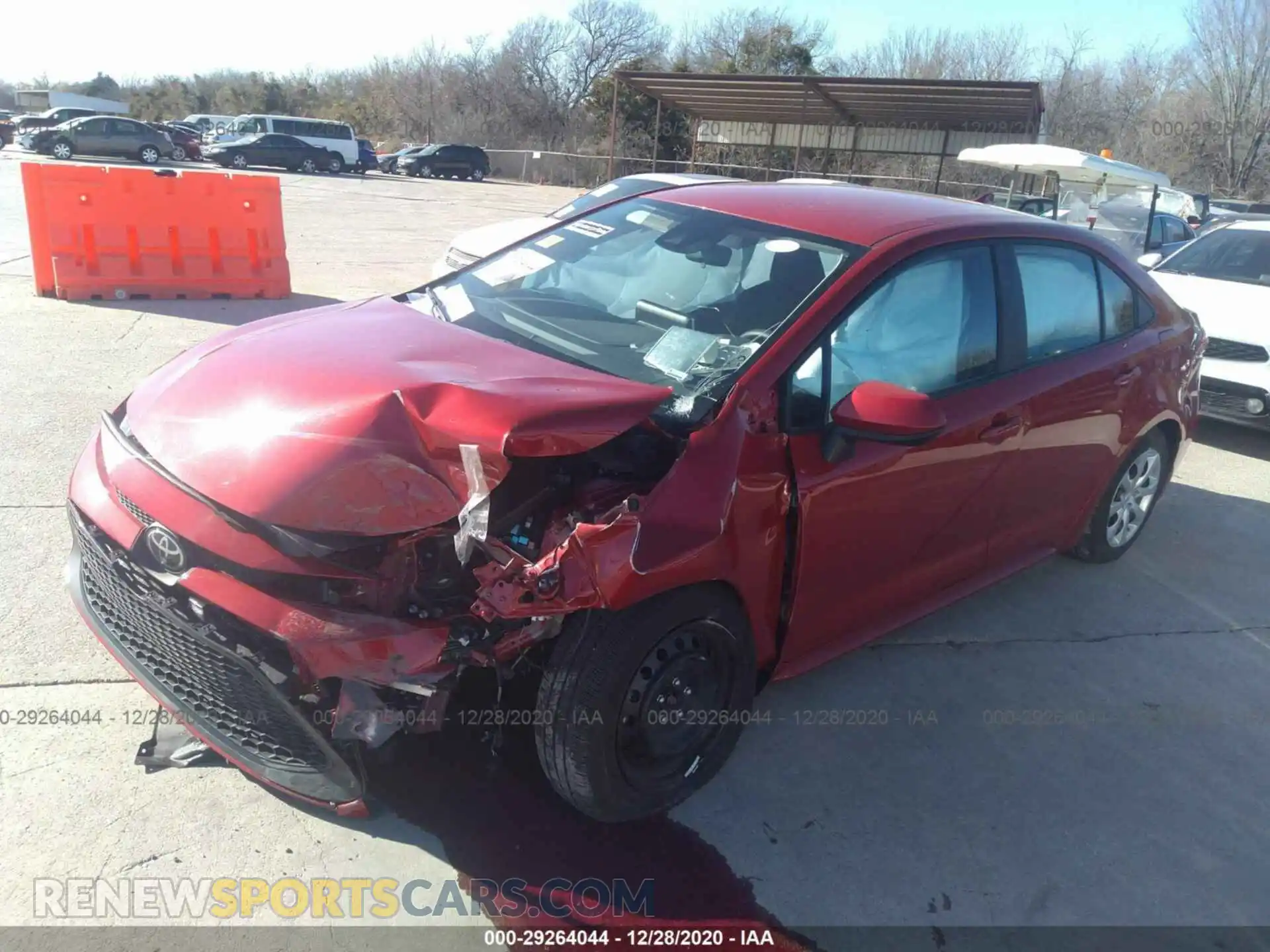 2 Photograph of a damaged car 5YFEPMAEXMP183292 TOYOTA COROLLA 2021