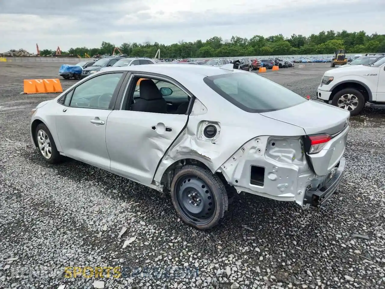 2 Photograph of a damaged car 5YFEPMAEXMP183700 TOYOTA COROLLA 2021