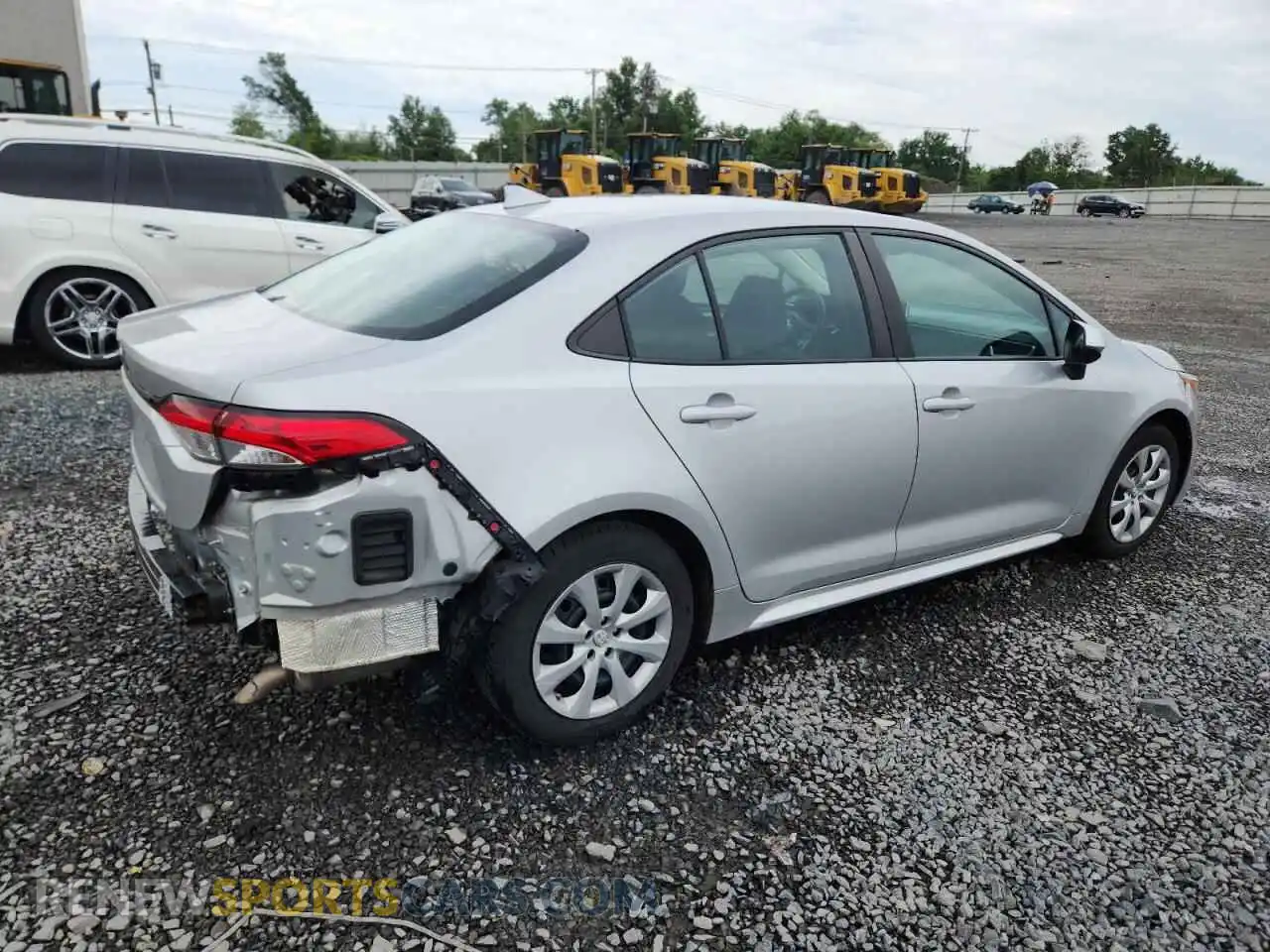 3 Photograph of a damaged car 5YFEPMAEXMP183700 TOYOTA COROLLA 2021