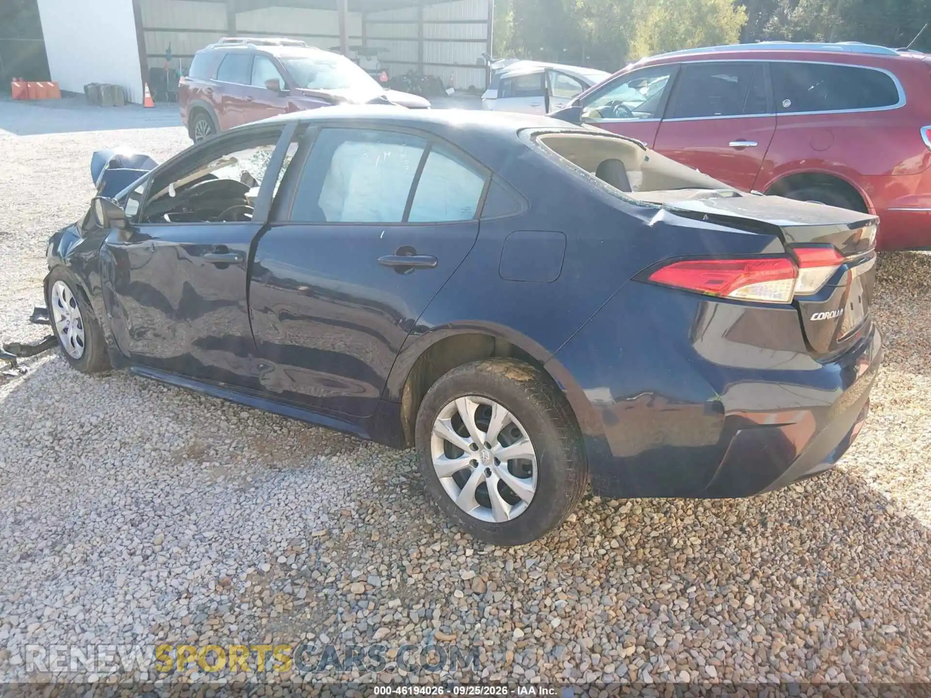3 Фотография поврежденного автомобиля 5YFEPMAEXMP184815 TOYOTA COROLLA 2021