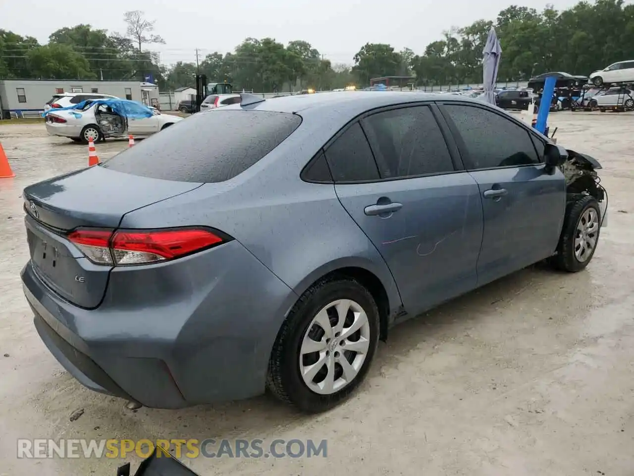 3 Photograph of a damaged car 5YFEPMAEXMP184989 TOYOTA COROLLA 2021