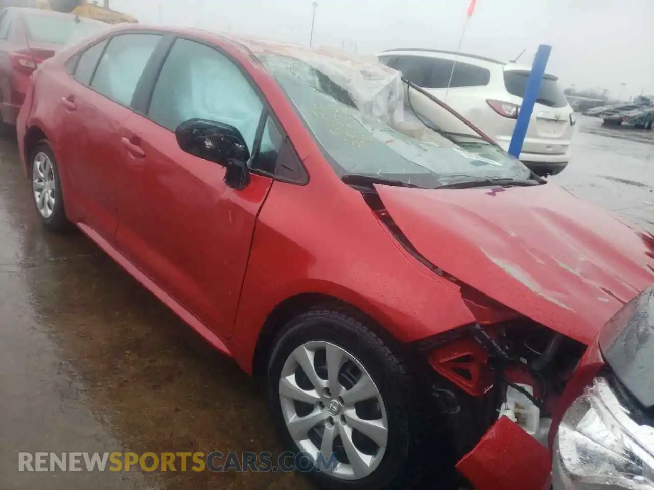 1 Photograph of a damaged car 5YFEPMAEXMP185608 TOYOTA COROLLA 2021