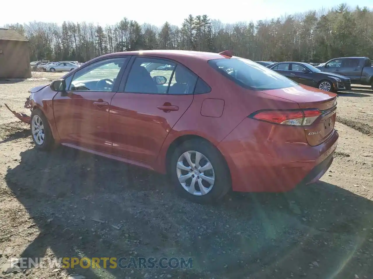 2 Photograph of a damaged car 5YFEPMAEXMP186726 TOYOTA COROLLA 2021