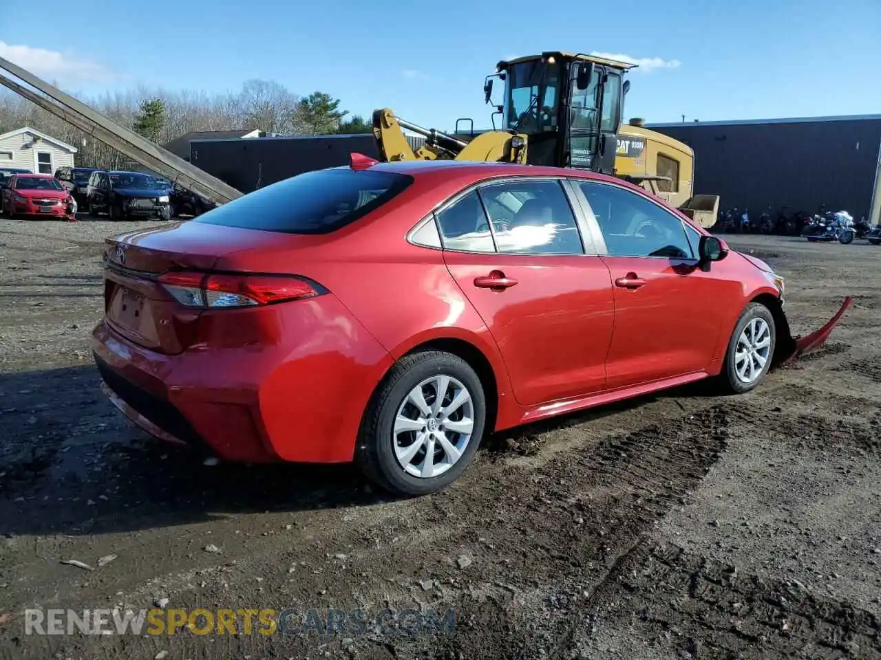 3 Photograph of a damaged car 5YFEPMAEXMP186726 TOYOTA COROLLA 2021