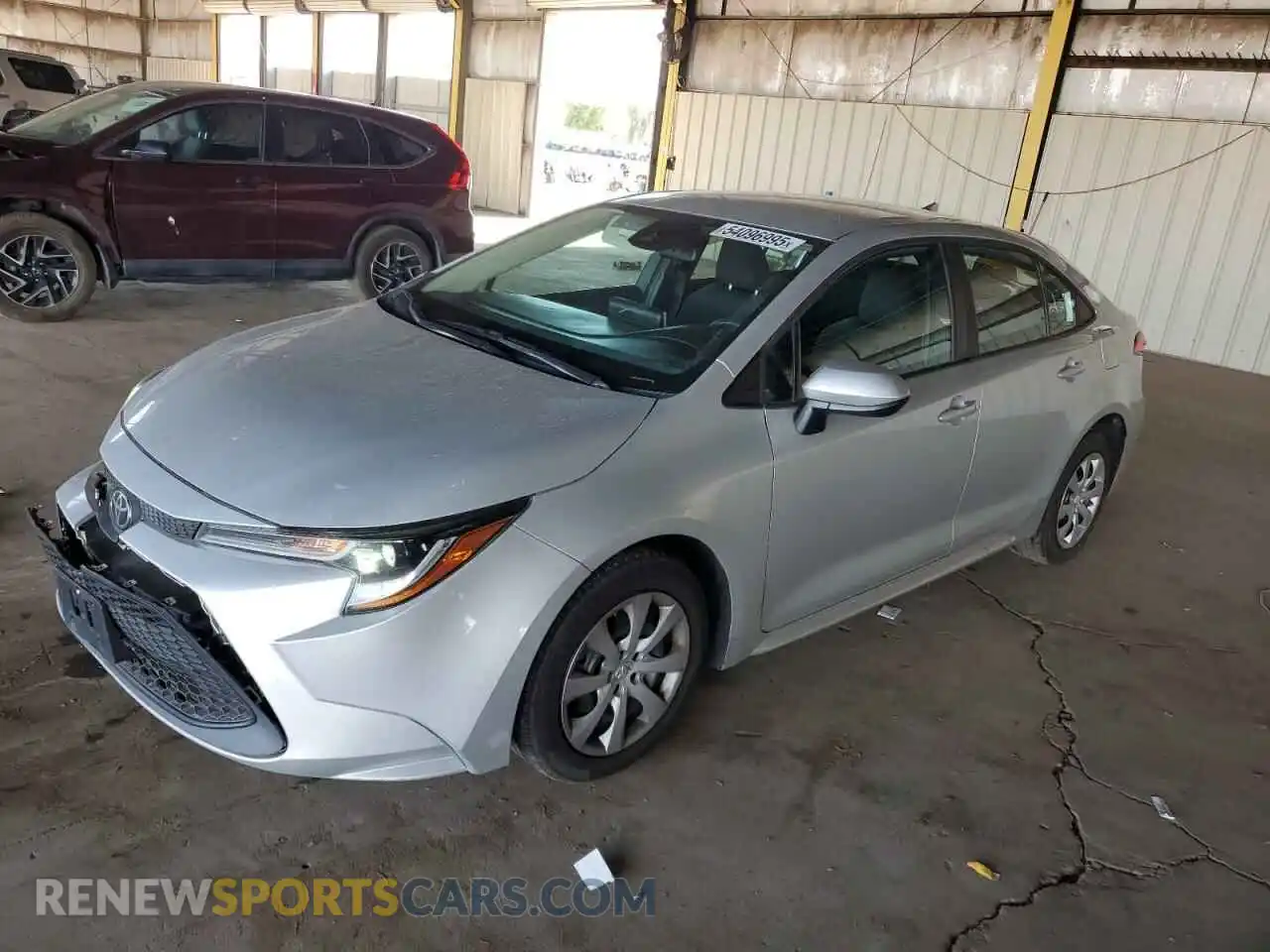 1 fotografías del automóvil dañado 5YFEPMAEXMP188623 TOYOTA COROLLA 2021