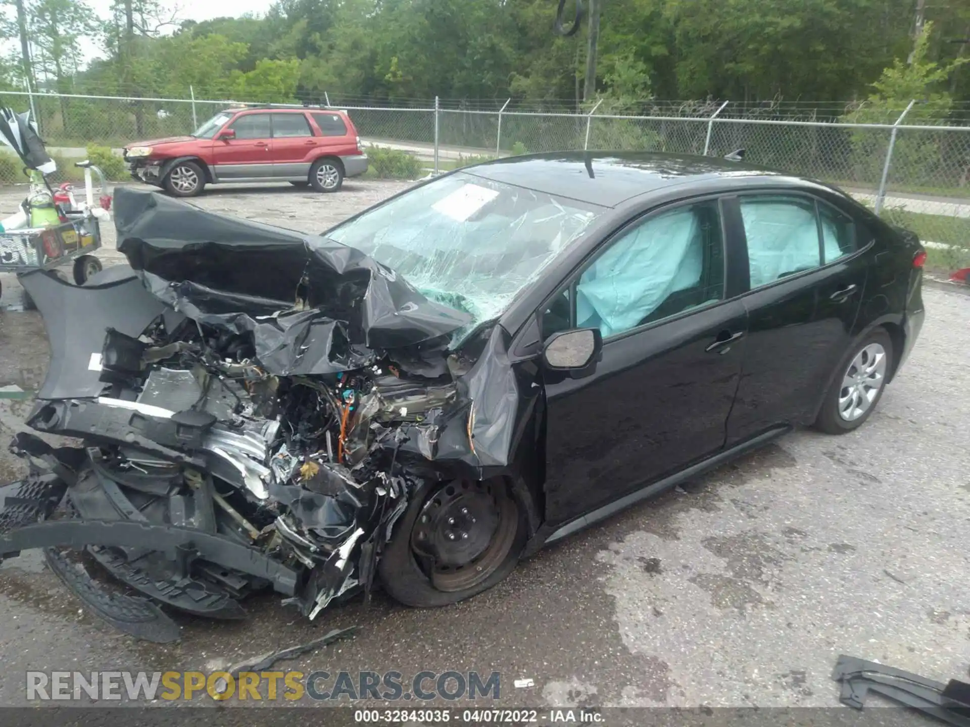 2 Photograph of a damaged car 5YFEPMAEXMP188699 TOYOTA COROLLA 2021