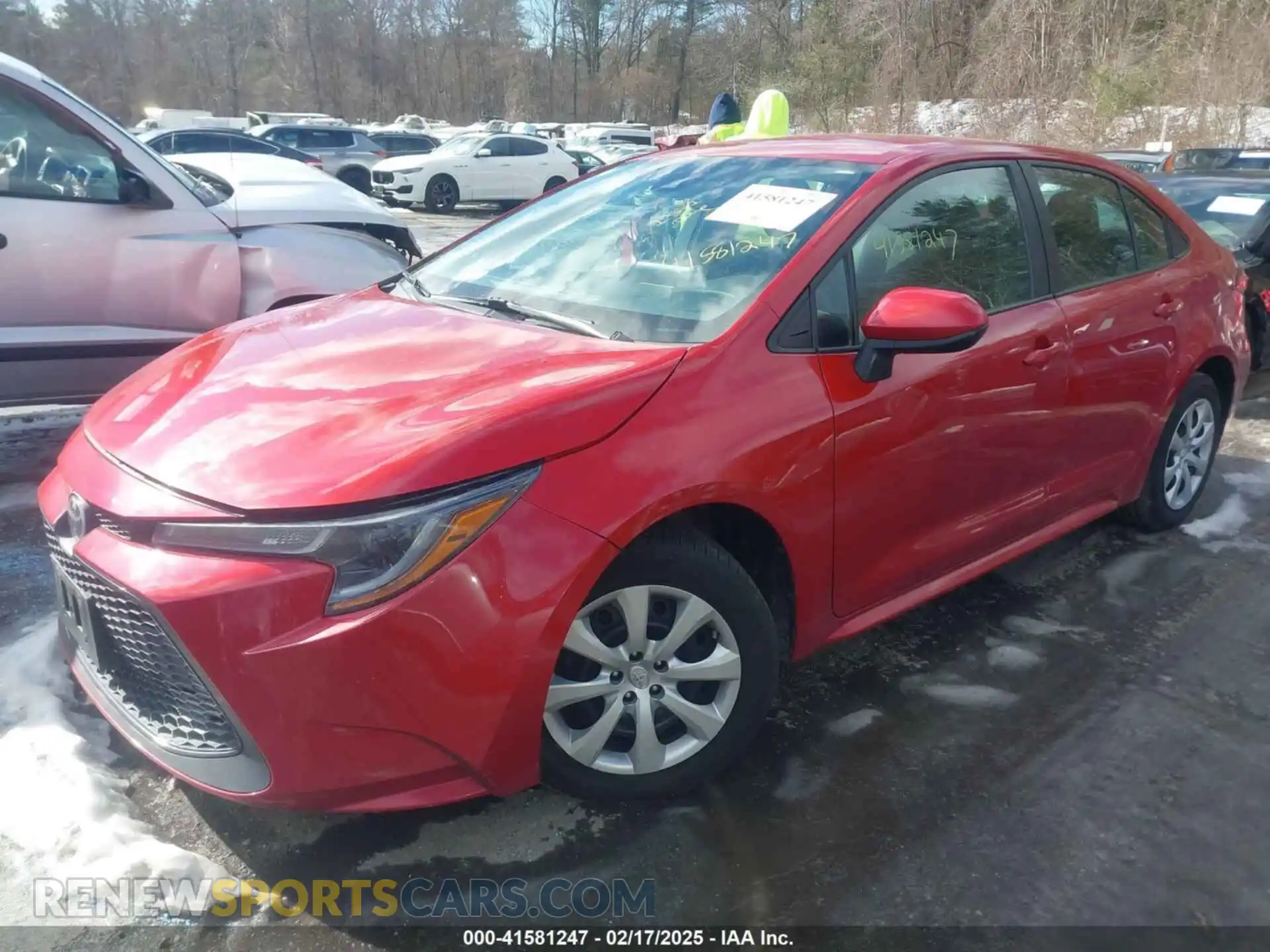 2 Photograph of a damaged car 5YFEPMAEXMP189948 TOYOTA COROLLA 2021