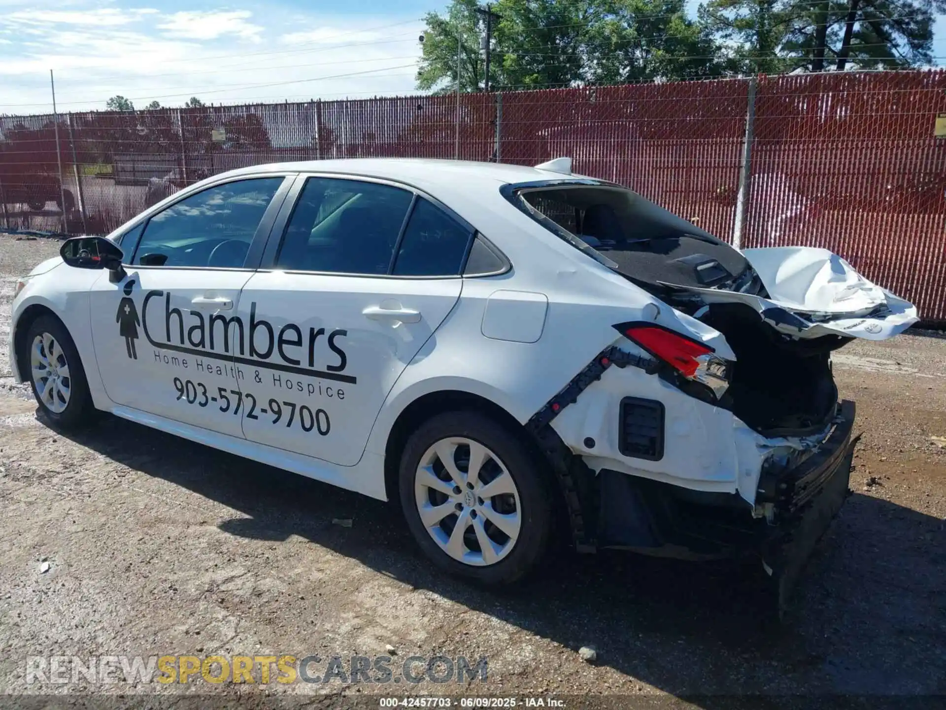 3 Photograph of a damaged car 5YFEPMAEXMP191201 TOYOTA COROLLA 2021