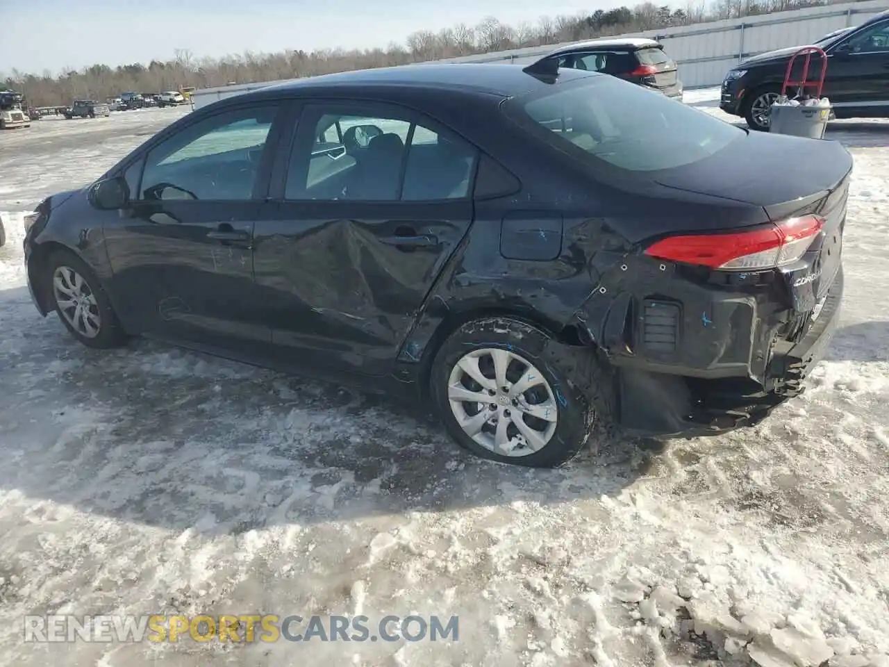 2 Photograph of a damaged car 5YFEPMAEXMP191389 TOYOTA COROLLA 2021