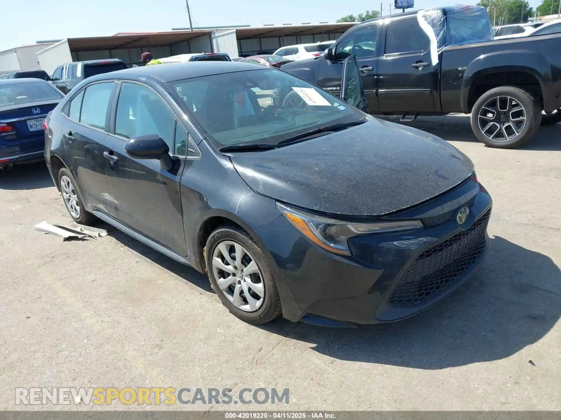 1 Photograph of a damaged car 5YFEPMAEXMP192946 TOYOTA COROLLA 2021